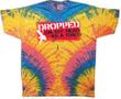Funny Shirt Dropped On My Head Woodstock Tie Dye Tee Shirt