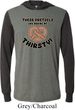 Funny Shirt Thirsty Pretzels Lightweight Hoodie Tee