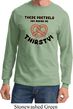 Funny Shirt Thirsty Pretzels Long Sleeve Tee T-Shirt
