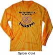 Funny Shirt Thirsty Pretzels Long Sleeve Tie Dye Tee Shirt