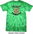 Funny Shirt Thirsty Pretzels Spider Tie Dye Tee T-shirt