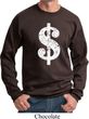 Funny Sweatshirt Distressed Dollar Sign Sweat Shirt