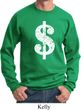 Funny Sweatshirt Distressed Dollar Sign Sweat Shirt