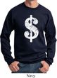 Funny Sweatshirt Distressed Dollar Sign Sweat Shirt