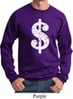 Funny Sweatshirt Distressed Dollar Sign Sweat Shirt