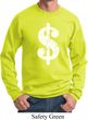 Funny Sweatshirt Distressed Dollar Sign Sweat Shirt