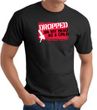 Funny T-Shirt - Dropped On My Head As A Child Adult Black Tee Shirt