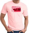 Funny T-Shirt - Dropped On My Head As A Child Adult Pink Tee Shirt