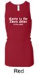 Funny Tank Come To The Dark Side Ladies Longer Length Racerback Tank