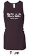 Funny Tank Come To The Dark Side Ladies Longer Length Racerback Tank