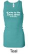 Funny Tank Come To The Dark Side Ladies Longer Length Racerback Tank