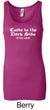 Funny Tank Top Come To The Dark Side Ladies Longer Length Tanktop