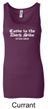 Funny Tank Top Come To The Dark Side Ladies Longer Length Tanktop