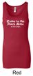 Funny Tank Top Come To The Dark Side Ladies Longer Length Tanktop