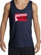 Funny Tank Top - Dropped On My Head As A Child Adult Navy Tanktop
