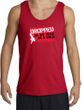 Funny Tank Top - Dropped On My Head As A Child Adult Red Tanktop