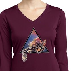 Galactic Cat Ladies Dry Wicking Long Sleeve