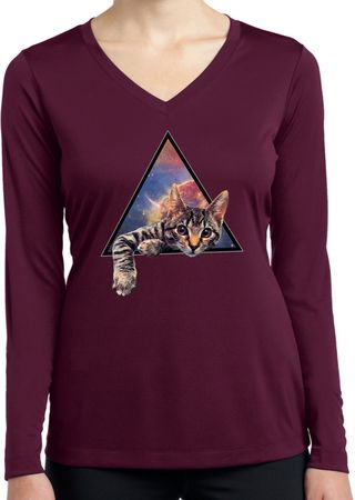 Galactic Cat Ladies Dry Wicking Long Sleeve