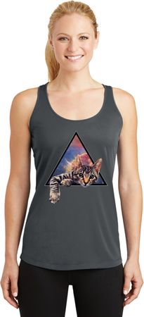 Galactic Cat Ladies Dry Wicking Racerback