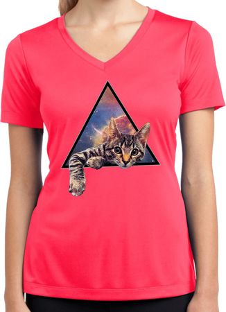 Galactic Cat Ladies Dry Wicking V-neck