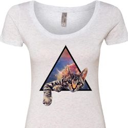 Galactic Cat Ladies Scoop Neck
