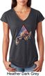 Galactic Cat Ladies Tri Blend V-neck