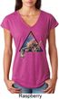 Galactic Cat Ladies Tri Blend V-neck