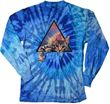 Galactic Cat Long Sleeve Tie Dye Shirt