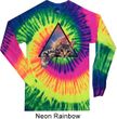 Galactic Cat Long Sleeve Tie Dye Shirt