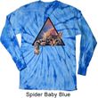 Galactic Cat Long Sleeve Tie Dye Shirt