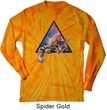 Galactic Cat Long Sleeve Tie Dye Shirt