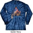 Galactic Cat Long Sleeve Tie Dye Shirt