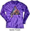 Galactic Cat Long Sleeve Tie Dye Shirt