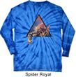 Galactic Cat Long Sleeve Tie Dye Shirt