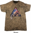 Galactic Cat Mineral Tie Dye T-shirt