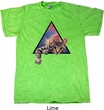 Galactic Cat Mineral Tie Dye T-shirt