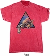 Galactic Cat Mineral Tie Dye T-shirt