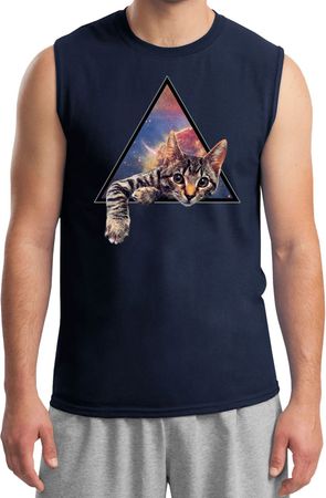 Galactic Cat Muscle Shirt