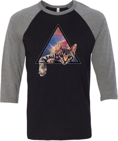 Galactic Cat Raglan Shirt