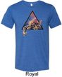 Galactic Cat Tri Blend Tee