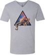 Galactic Cat V-neck Shirt
