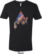 Galactic Cat V-neck Shirt