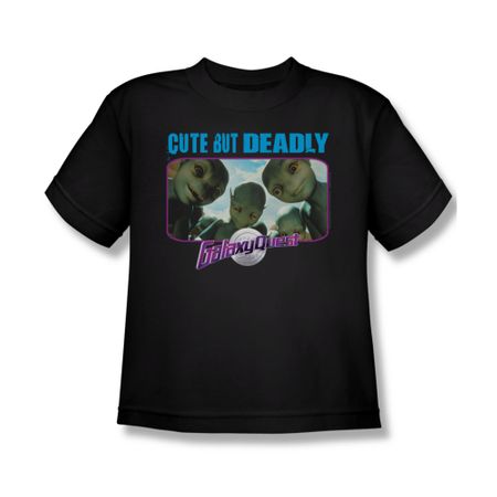 Galaxy Quest Shirt Kids Cute But Deadly Black Youth Tee T-Shirt