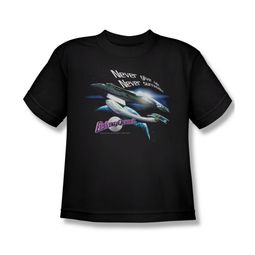Galaxy Quest Shirt Kids Never Surrender Black Youth Tee T-Shirt Galaxy Quest Shirt Kids Never Surrender Black Youth Tee T-Shirt
