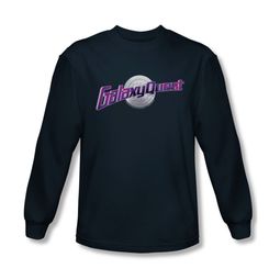 Galaxy Quest Shirt Logo Long Sleeve Navy Tee T-Shirt