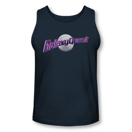 Galaxy Quest Tank Top Logo Navy Tanktop