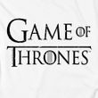 Game of Thrones GOT Logo Adult T-shirt - White
