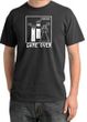 Game Over Ceremony Pigment Dyed Dark Smoke T-shirt - White Print