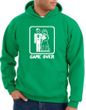 Game Over Hoodie Funny Marriage Kelly Green Hoody
