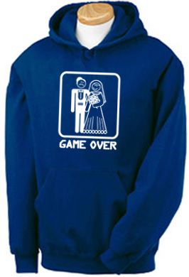 Game Over Hoodie Sweatshirt Funny Marriage Royal Hoody